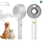 Cepillo Rociador para Mascotas Quita Pelo Pelusa Recargable Antibacterial - Image 3
