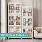 Contenedor Plástico Plegable Armario Apilable ruedas 3 niveles ancho - Image 13