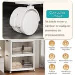 Armario Plástico Plegable Contenedor Apilable ruedas - Image 9