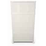 Mueble Contenedor Ropero Plegable ruedas 3 niveles con barral y ruedas - Image 3