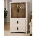 Mueble Contenedor Ropero Plegable ruedas 3 niveles con barral y ruedas - Image 4