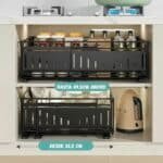 Organizador Estante Extensible de Metal Antióxido Alto - Image 15