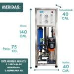 Osmosis Inversa RO Purificador Industrial de Agua - Image 5