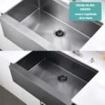 Bacha Cocina Acero Granero Rectangular Premium - Image 3