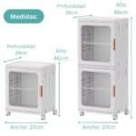 Zapatero estantería plegable plástico organizador hogar - Image 12