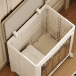 Contenedor Organizador Juguetero Plástico Plegable ruedas - Image 4