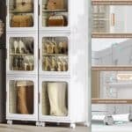 Zapatero estantería plegable plástico organizador hogar - Image 16