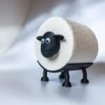 Oveja portarollo papel higenico moderno divertido - Image 7