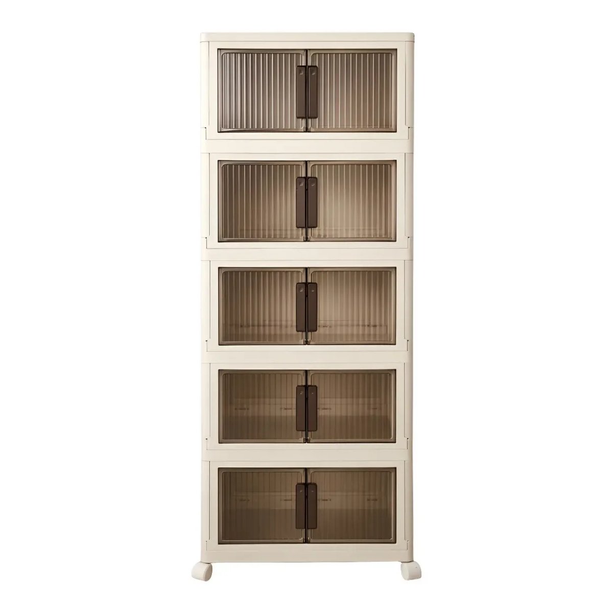armario-placard--5 niveles Mueble Organizador plegable con ruedas 5 niveles – Ideal para ahorrar espacio en tu hogar - Image 1
