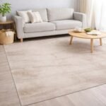Alfombra Living Comedor 180x230 Nordica Lineas suaves Beige
