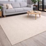 Alfombra Living Comedor 180x230 Nórdica Geométrica