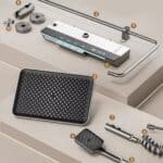 Columna de Ducha Inteligente Monocomando panel digital grande blanco MS081 - Image 8