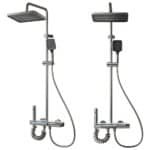 Columna de Ducha Inteligente Monocomando panel digital grande blanco MS081 - Image 5