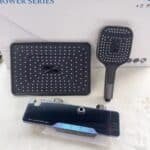 Columna de Ducha Inteligente Monocomando panel digital grande Negro MS084 - Image 9