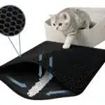 Alfombra Gatos Litera Arena Doble Capa Antideslizante 60cmx45cm