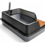 Bandeja Litera Para Gato Sanitaria Abierta Plástica Con Pala