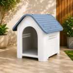 Casa Cucha Perro Gato Mascota Exterior polipropileno Azul